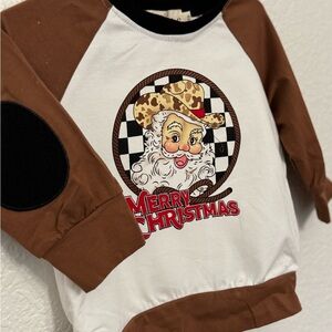 Merry Christmas Santa Kids Shirt